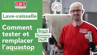 🧰 Code E16 ou E17 : comment remplacer l'aquastop sur mon lave-vaisselle BSH ?