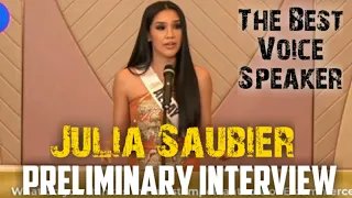 Julia Saubier Albay Preliminary Interview Miss Universe Philippines 2022