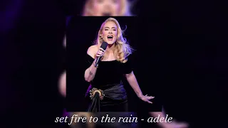 Set Fire To The Rain - Adele (Sped Up)