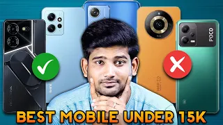 🔥Best 5G 📱Smartphones Under ₹15000 Top 5 Mobiles Under 15K in Tamil - Feburary 2024💥