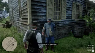 Red Dead Redemption 2 - Arthur tells Mickey he is dying, and Mickey is ashame of himself for lying