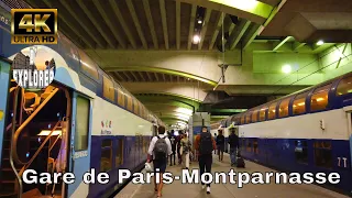 PARIS TRAIN RIDE》 Transelien N Gare de Paris-Montparnasse to Gare de Versailles-Chantiers 2020【4K】