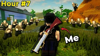 I Got Hunted Down by 100 Players for $4,000,000.. Roblox Wild West $4M Spitfire