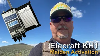 Elecraft KH1 Maiden Activation - Candy Mountain