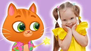 Bubbu my virtual pet and Nastya | Nastya became a Sorceress