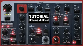 How To Create a Piano and Pad Patch | Nord Stage 3 Tutorial | Worship Sounds