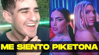 (REACCION) Lele Pons, Kim Loaiza - Piketona (Official Video)