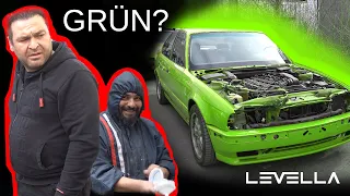 LEVELLA | BMW M5 E34 | Hat Yasin die richtige Farbe lackiert?