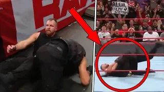 Dean Ambrose Turns Heel and Attacks Seth Rollins! Raw 22 October 2018