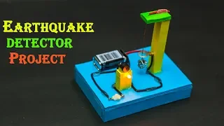 School Science Projects Earthquake Alarm
