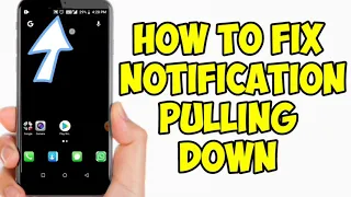 Fix- can't pull down notification bar|pulling down|touch issue|notification bar not working|mobile