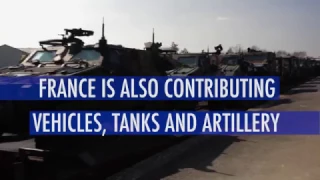 French Troops Arrive in Estonia - (with Subtitles)