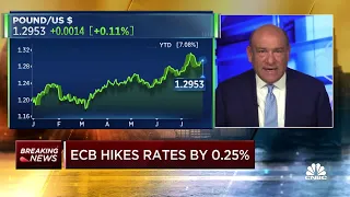 ECB raises rates by 25 basis points, says inflation set to remain ‘too high for too long’