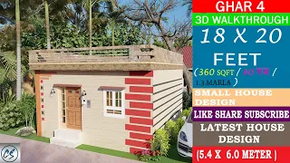 18x20 Feet Small House Design || ft. Pts CAD Expert || #CIVILSETS