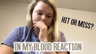Shawn Mendes - In My Blood [Reaction]