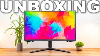 Samsung Odyssey G6 (G65B) Gaming Monitor Unboxing