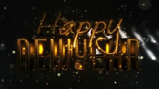 Happy new year! Футаж для видео. Новогодний футаж.