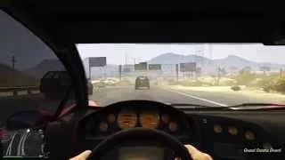 PS4 - Grand Theft Auto 5 - Driving the Pegassi Zentorno around the map