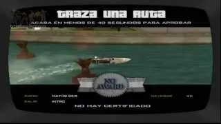 GTA San Andreas Escuela De Barcos #2 - Traza Una Ruta