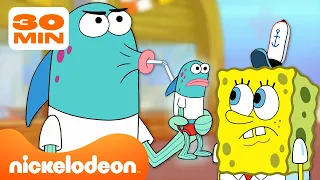 Bob l'Éponge | Les meilleurs moments de Harold dans Bob l'Éponge ! 🐟 | Nickelodeon France