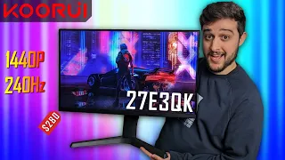 This Gaming Monitor is an INSANE Deal !!! (Koorui 27E3QK Review)