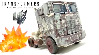 Transformers Age Of Extinction RUSTY Evasion Mode OPTIMUS PRIME Review