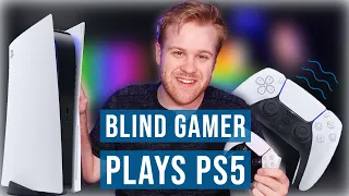 PS5 Accessibility - How Blind People Play PlayStation 5 - Unboxing & First Impressions
