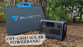 Portable Off Grid Power Bank - BLUETTI EB55 & PV120 Solar Combo Review