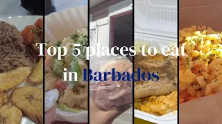 Barbados | Top 5 food places