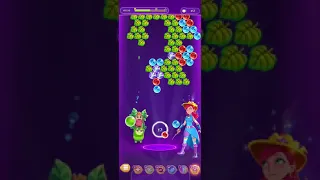 BUBBLE WITCH 3 SAGA LEVEL 2734 ~ ONE STAR BOOSTER, NO HATS