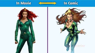 DC Characters Looks Comparison DCEU & Comic