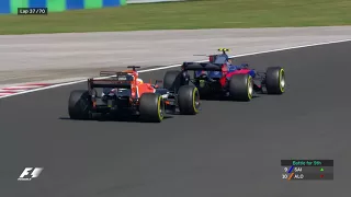 Alonso's Stunning Pass On Sainz | F1 Best Overtakes Of 2017