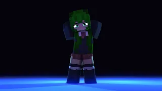 zero two dance (minecraft template) 1.01k subs