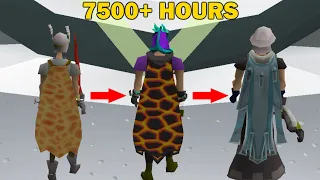 7500 Hours Of Main MAXING An Old School RuneScape Account