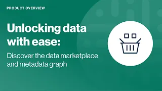 Collibra Data Marketplace Overview