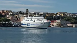 CAREMAR ISOLA DI VULCANO // In partenza dal porto di Procida // 20-03-2024