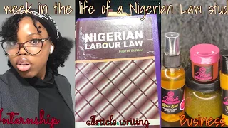 LAGOS VLOG; Week in the life of a Nigerian Law student during ASUU strike✨