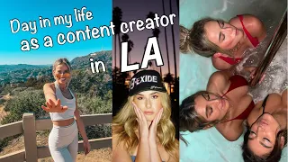 DAY IN MY LIFE AS A CONTENT CREATOR IN LA | Hiking, Shooting Content BTS, & Meet My Friends!!