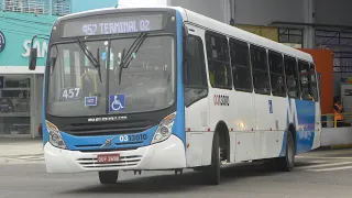 MOVIMENTAÇÃO DE ÔNIBUS NO TERMINAL DE INTEGRAÇÃO 2 - CACHOEIRINHA.