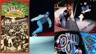 ERIC BRITTON, JIMMY ACOSTA & BUTCH STERBINS PARTS RISK IT SANTA CRUZ SKATEBOARDS SPEED WHEELS VENICE