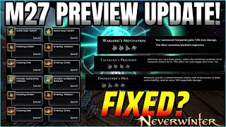 Enchanter`s Hex FIXED? NEW Insignia Companion BONUS up 22.5% DMG Gear in Store! - Neverwinter Mod 27