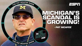 Michigan's sign-stealing scandal is GROWING, GROWING & GROWING! - Pat McAfee | The Pat McAfee Show
