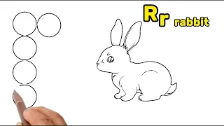 How to draw rabbit step by step for kids#mrtamatam#drawingforkids#