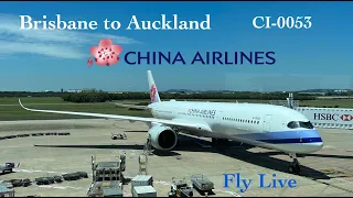 China Airlines CI-0053 Brisbane to Auckland Flight Report (Airbus A350-900)