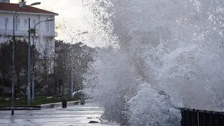 130 km/h: Schwerer Sturm verwüstet Istanbul