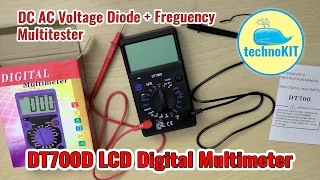 Cheap multimeter DT700D with Aliexpress Cheap from China unpacking and mini review