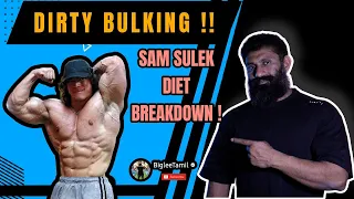 DIRTY BULK | Sam Sulek Diet Breakdown | BIGLEE TAMIL