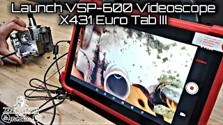 Launch  X431 Euro Tab III | Videoskopie / Endoskopie mit VSP-600 | Diagnosetechnik |