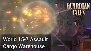 Guardian Tales: World 15-7 Cargo Warehouse 100%