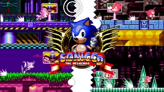 Sonic CD: Night's Miracle Sonic (v1.5.5 Update) ✪ All Characters Playthrough (1080p/60fps)